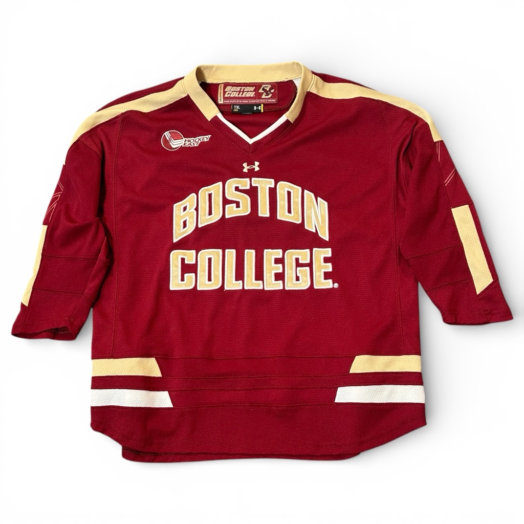 Boston College Bc Eagles Under Armour Youth Hockey East Jersey Yxl Xl Boys Ncaa